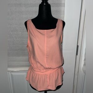 Wilfred Coral Sleeveless Blouse